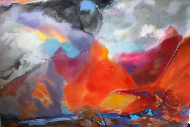 Abstract Oil Painting