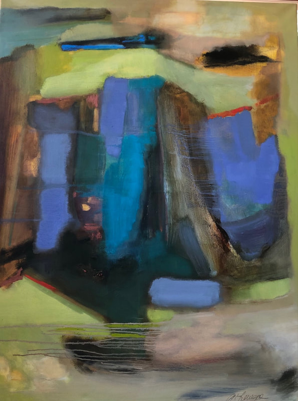 Abstract Oil Painting