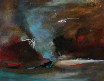 Abstract Oil Painting