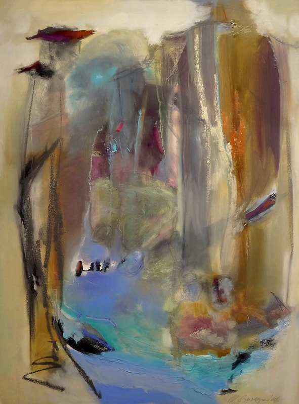 Abstract Oil Painting