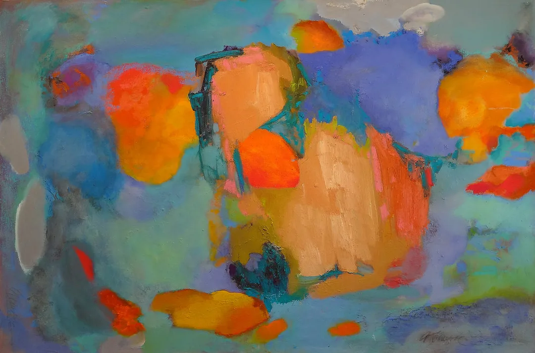Abstract Oil Painting