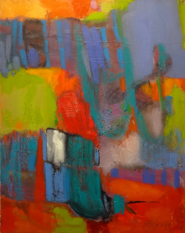Abstract Oil Painting