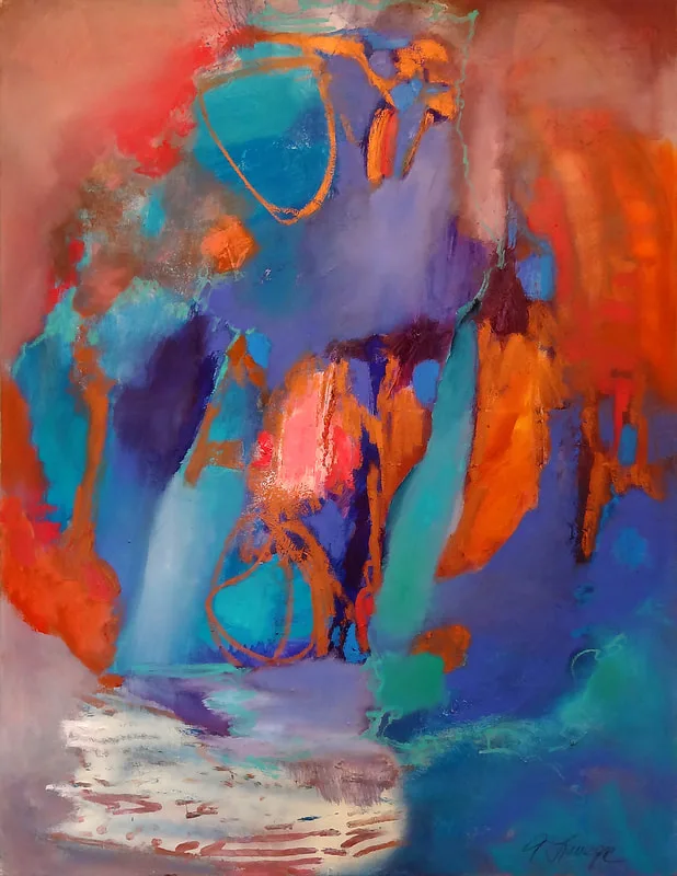 Abstract Oil Painting
