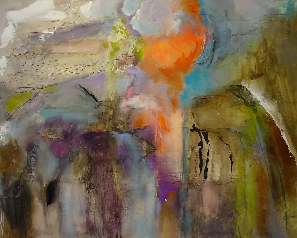 Abstract Oil Painting
