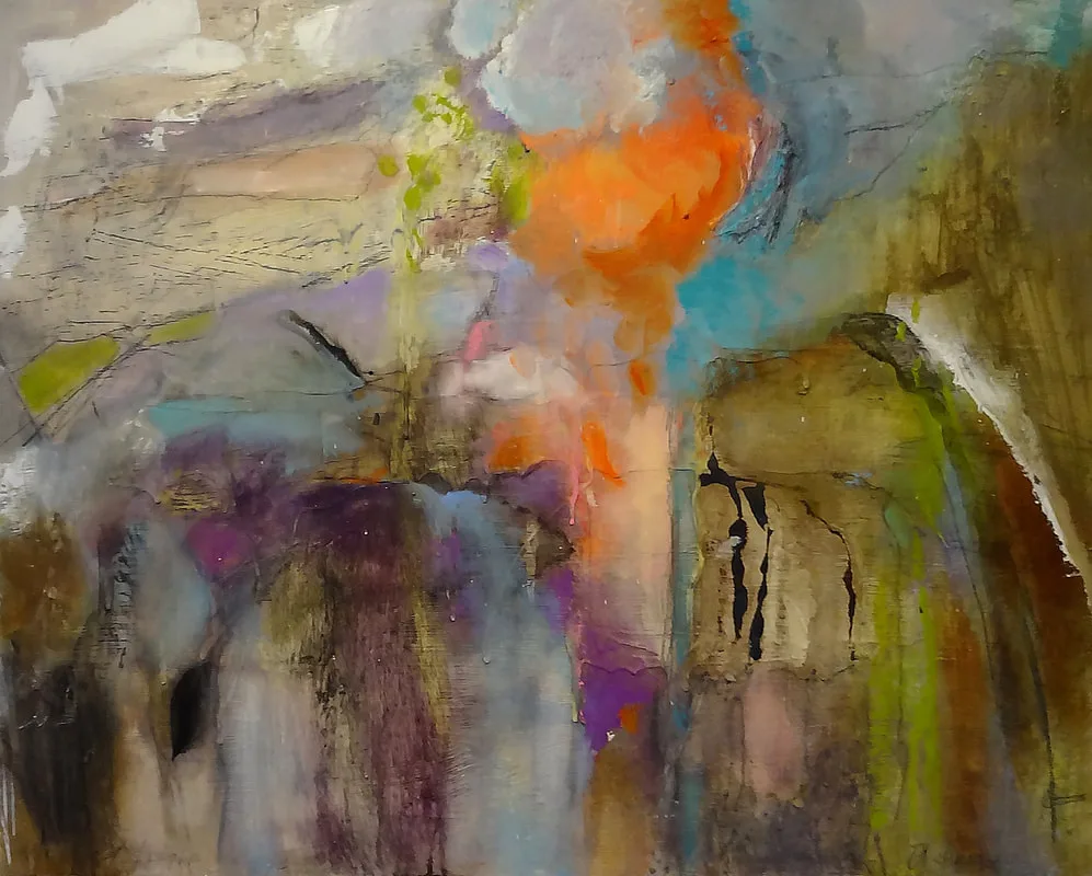 Abstract Oil Painting