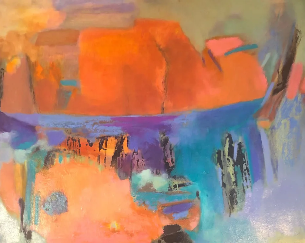 Abstract Oil Painting