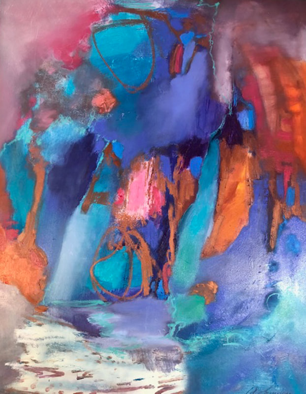 Abstract Oil Painting