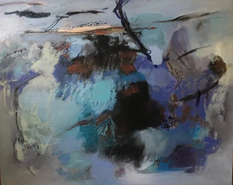 Abstract Oil Painting