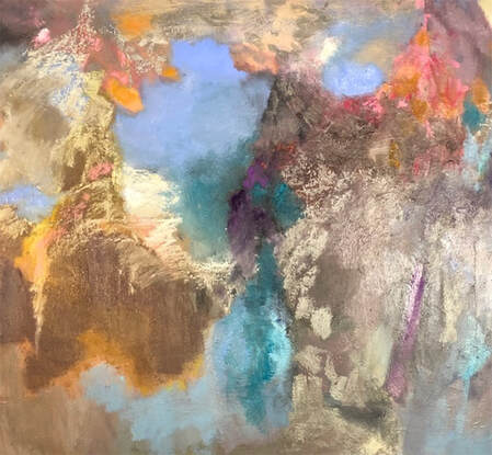 Abstract Oil Painting