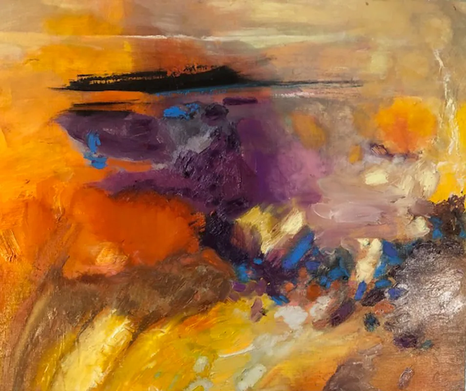 Abstract Oil Painting