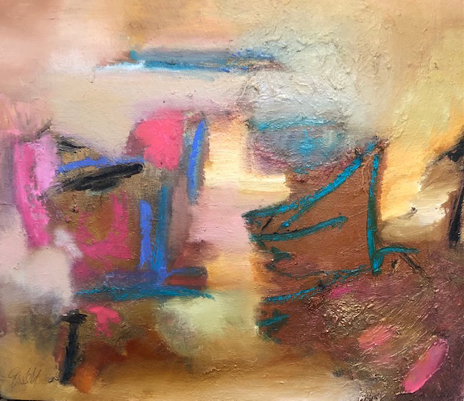 Abstract Oil Painting