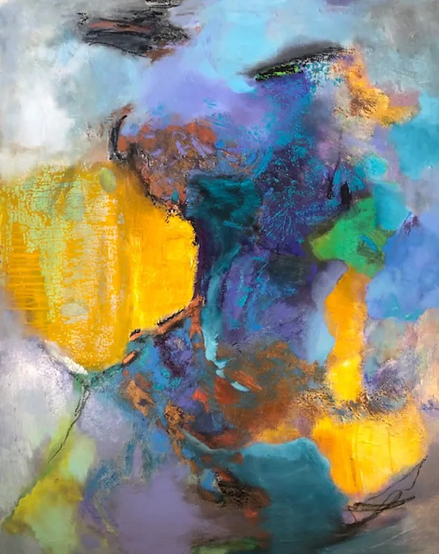 Abstract Oil Painting