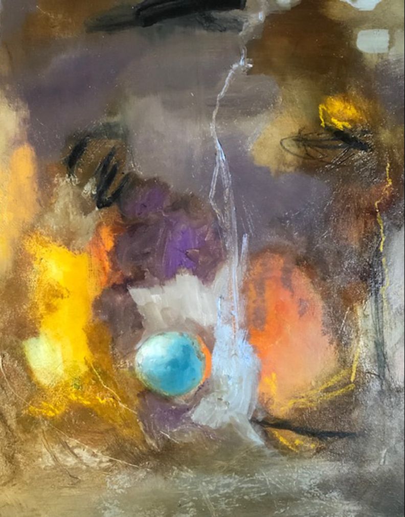 Abstract Oil Painting