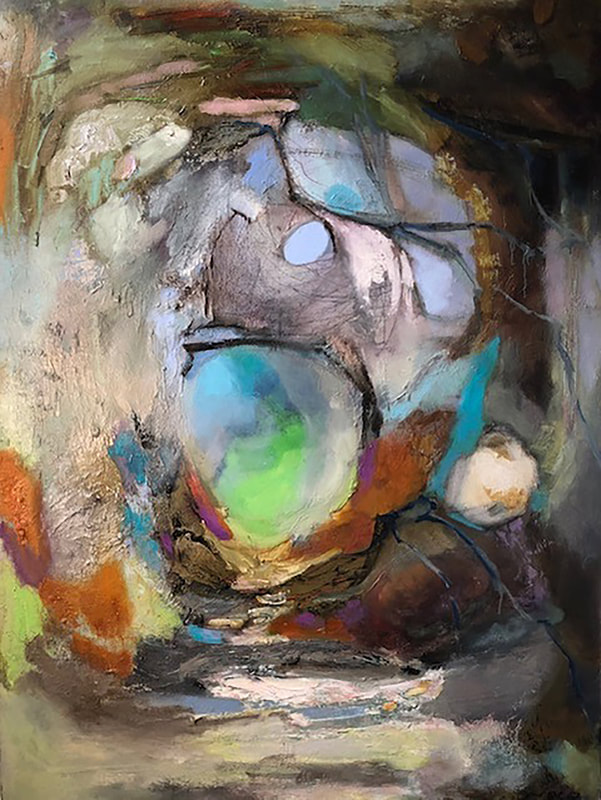 Abstract Oil Painting