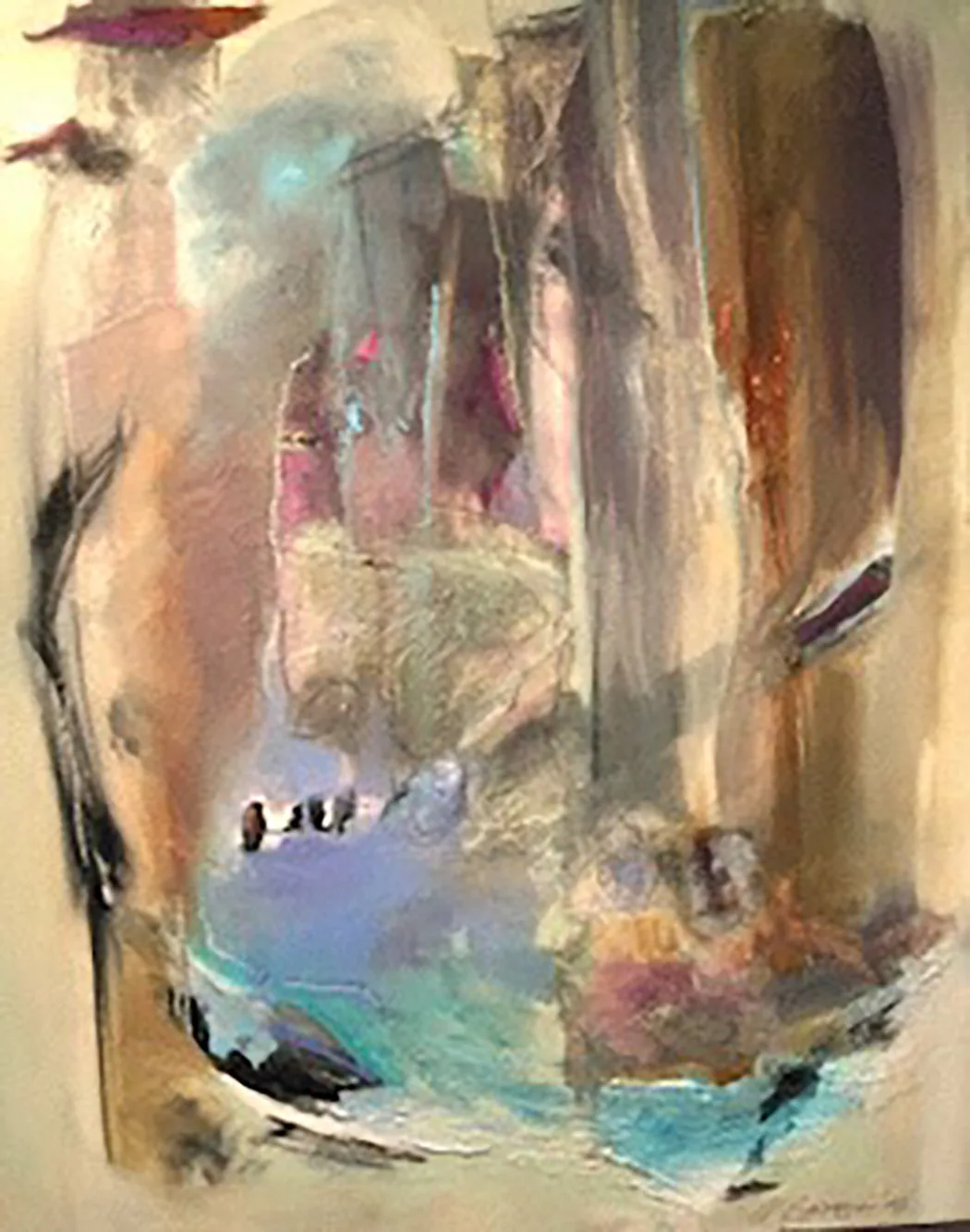 Abstract Oil Painting