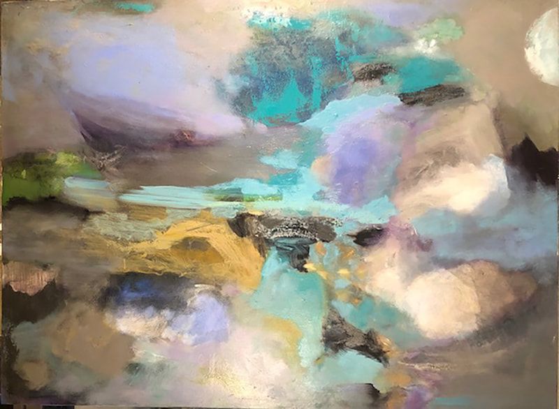 Abstract Oil Painting
