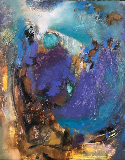 Abstract Oil Painting