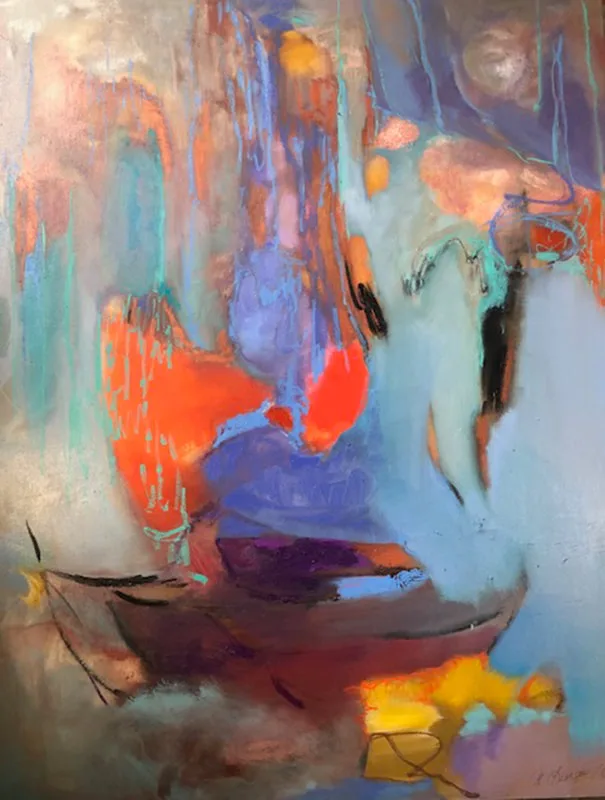 Abstract Oil Painting