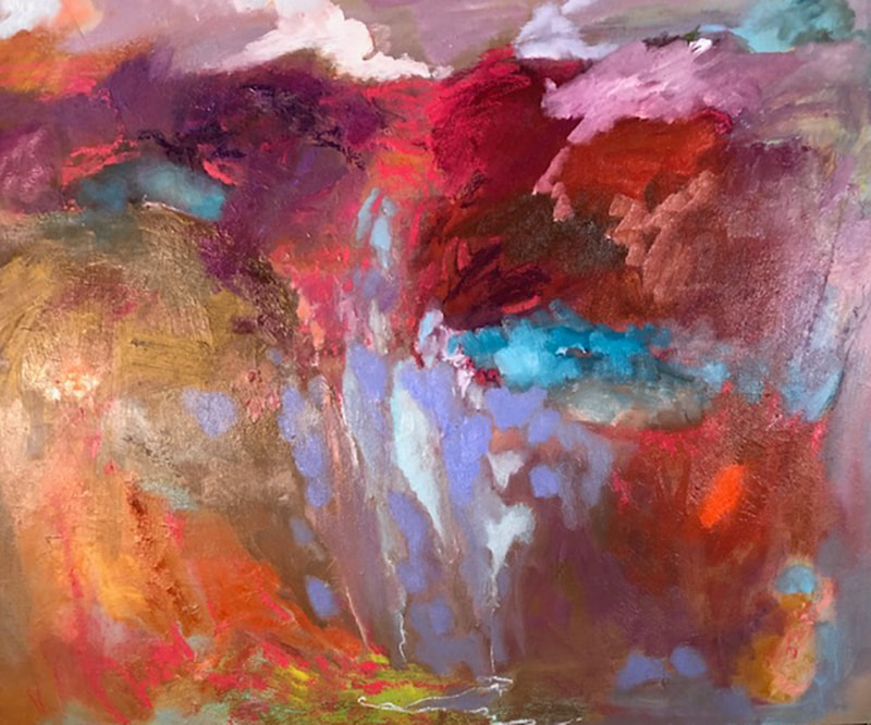 Abstract Oil Painting