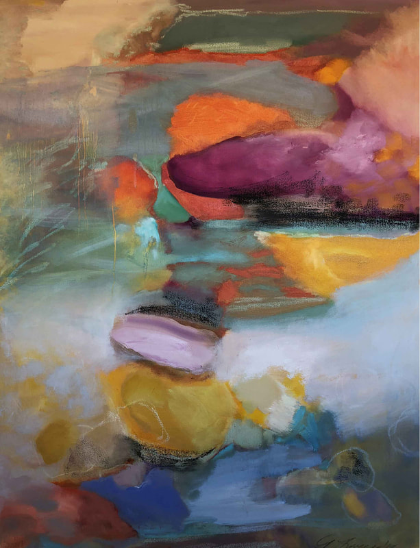 Abstract Oil Painting