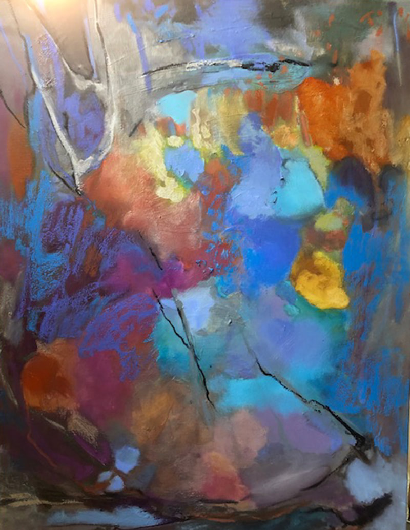 Abstract Oil Painting