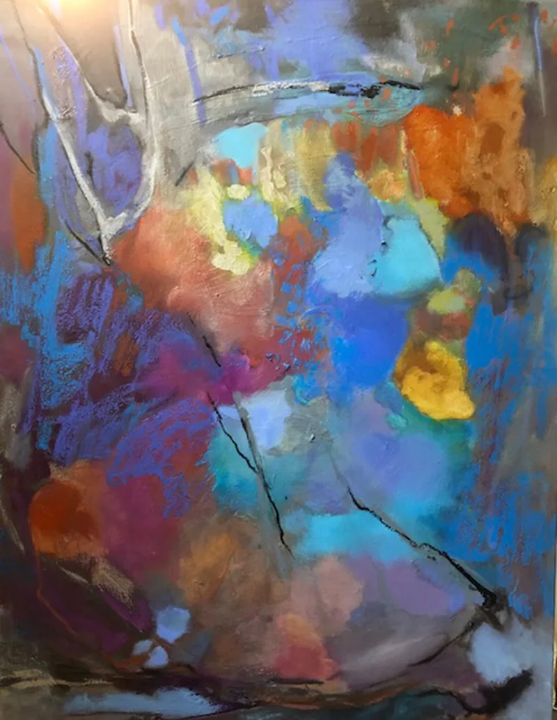 Abstract Oil Painting