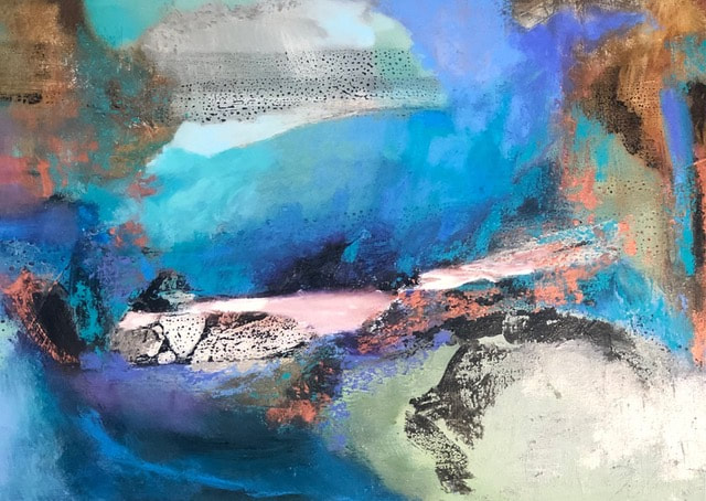 Abstract Oil Painting