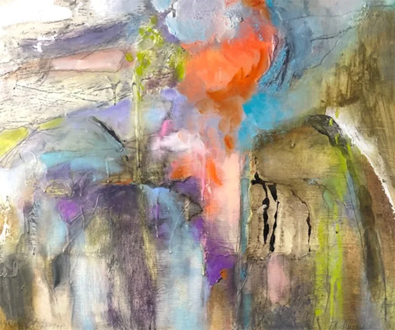 Abstract Oil Painting