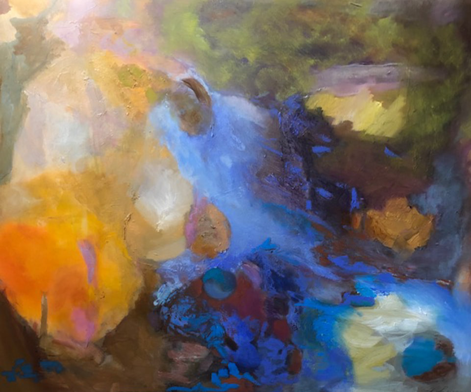 Abstract Oil Painting