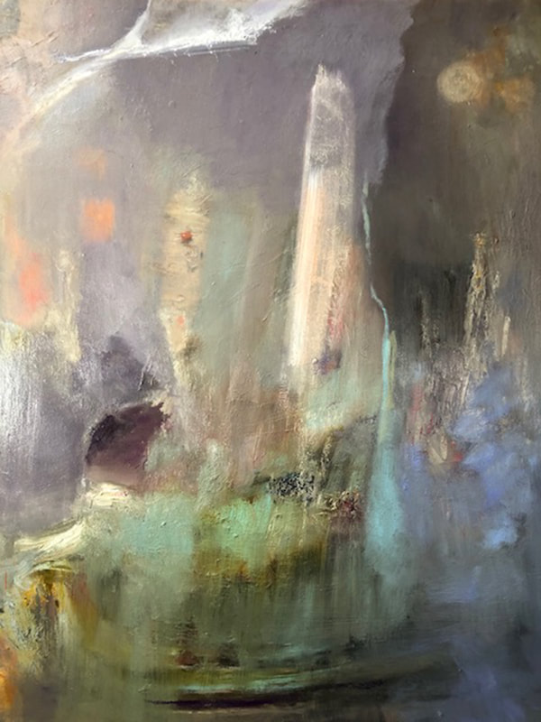 Abstract Oil Painting