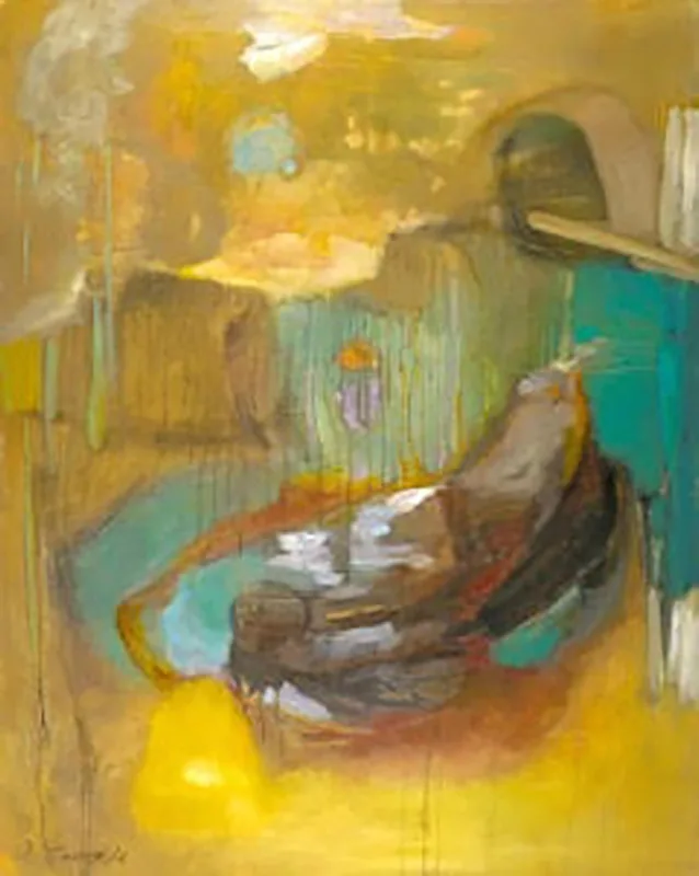 Abstract Oil Painting